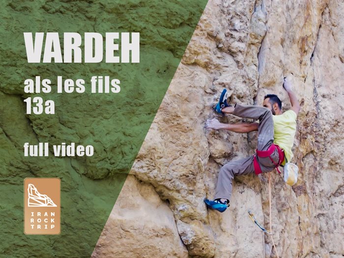 ELS LES FILS route ascent - Vardeh zone