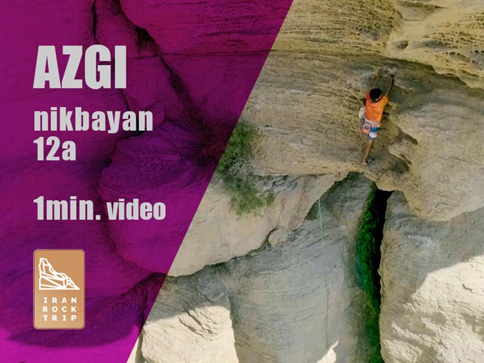 Summary of the ascent NIKBAYAN route - Azgi zone