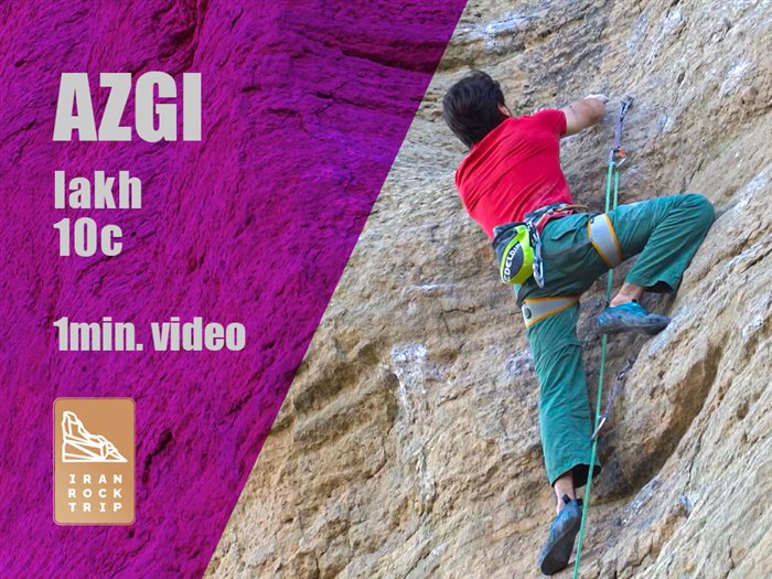 Summary of the ascent LAAKH route - Azgi zone
