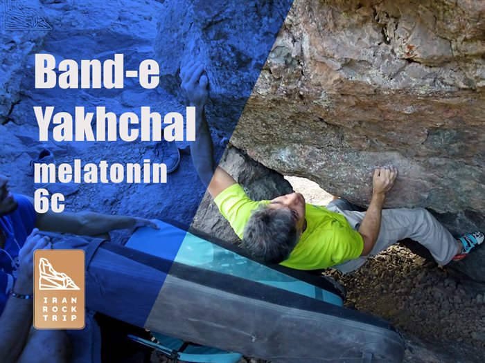 Outdoor Bouldering - Band-e-Yakhchal zone - Hesam Mousavi