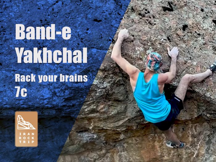 Outdoor Bouldering - Band-eYakhchal zone - Mohammad Ajel-lu
