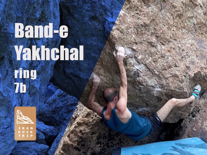 Outdoor Bouldering - Band-eYakhchal zone - Mohammad Ajel-lu