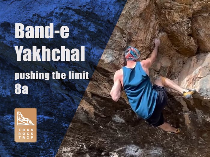 Outdoor Bouldering - Band-eYakhchal zone - Mohammad Ajel-lu