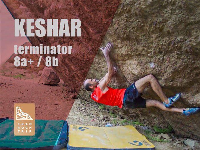 Outdoor Bouldering - Keshar zone - Mohammad Ajel-lu
